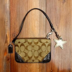 Small Coach Wristlet